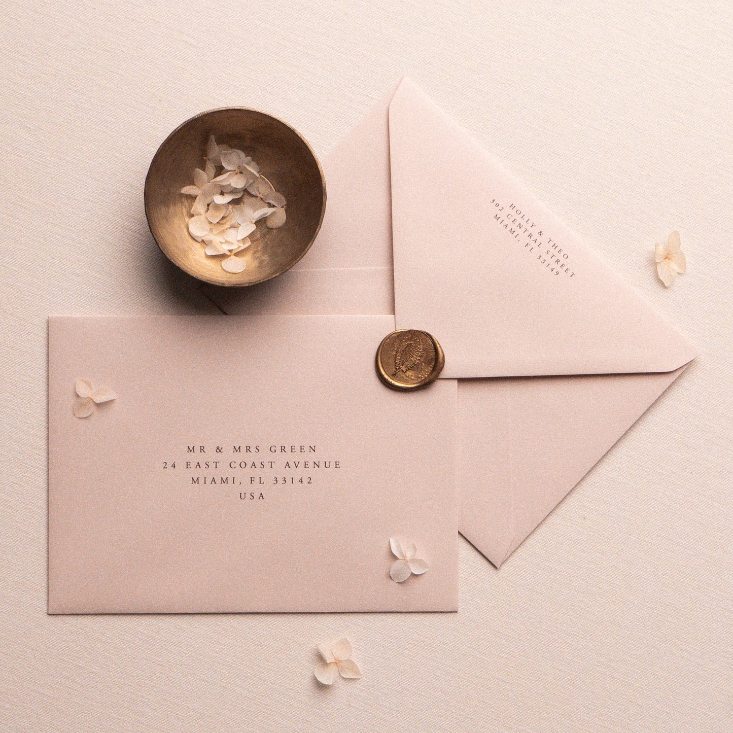 Address Printed Envelopes