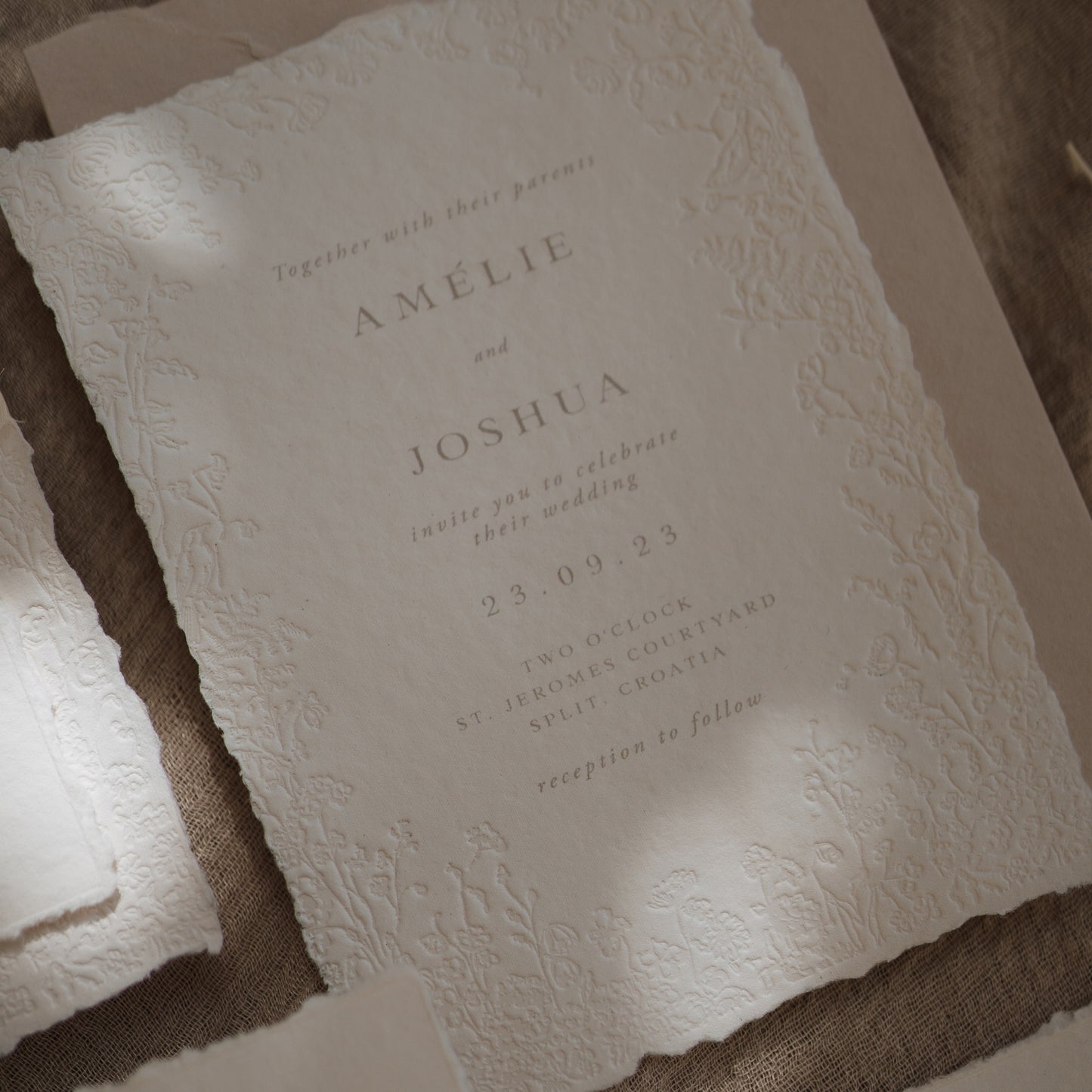 Secret Garden Invitation