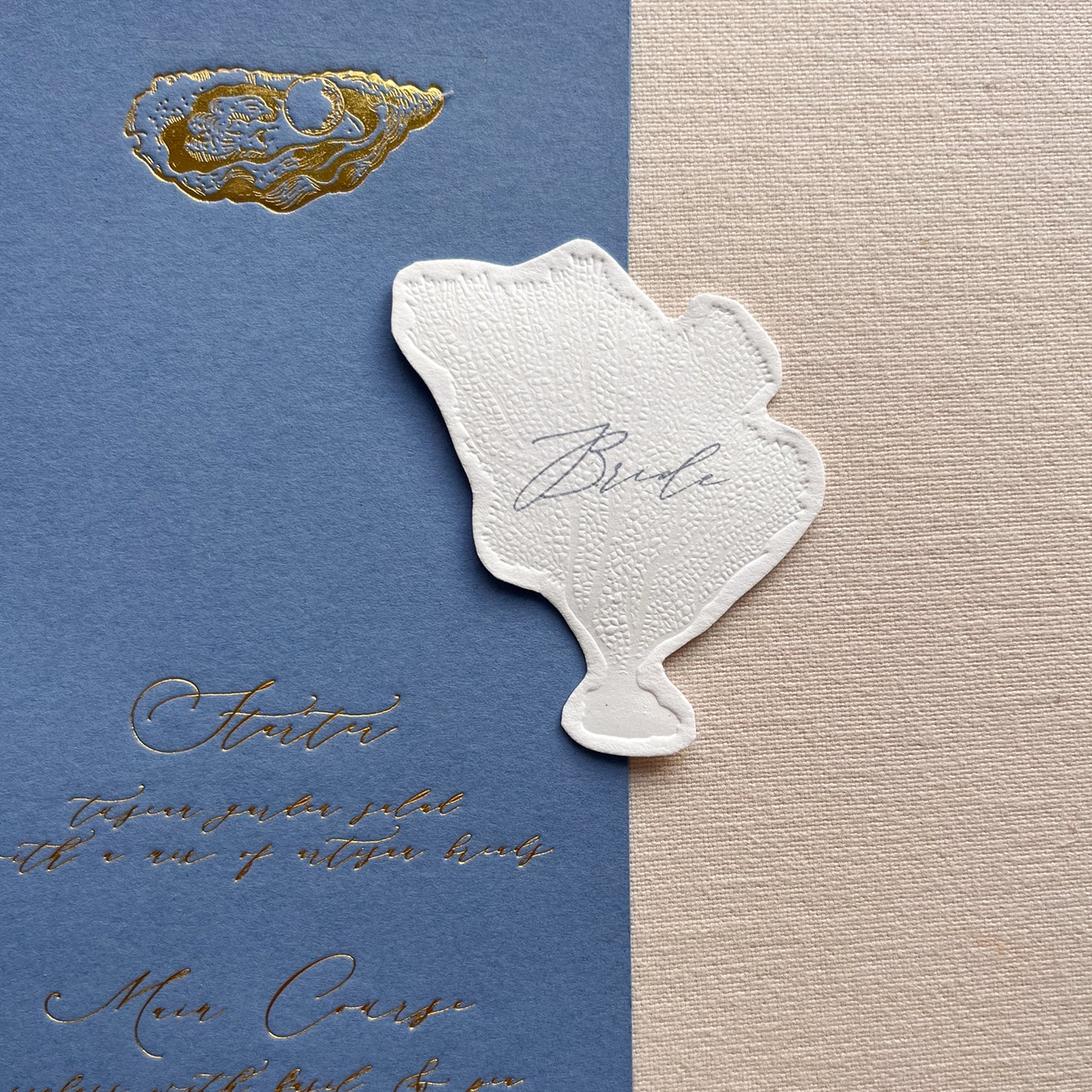 Oyster Shell Menu