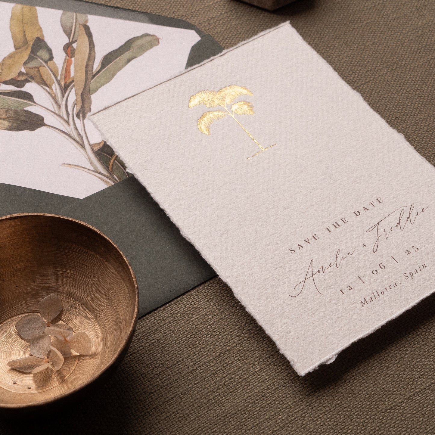 tropical save the dates