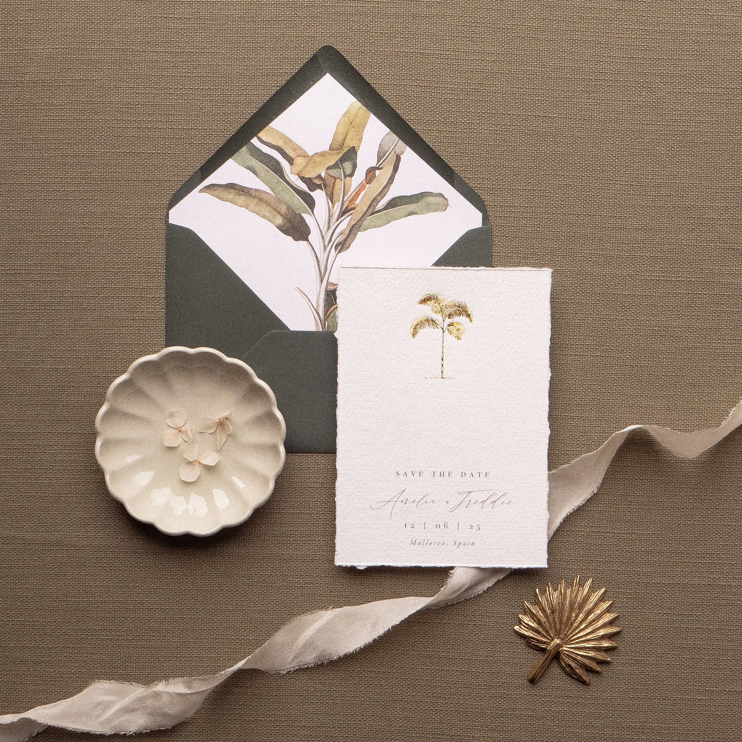 tropical save the dates