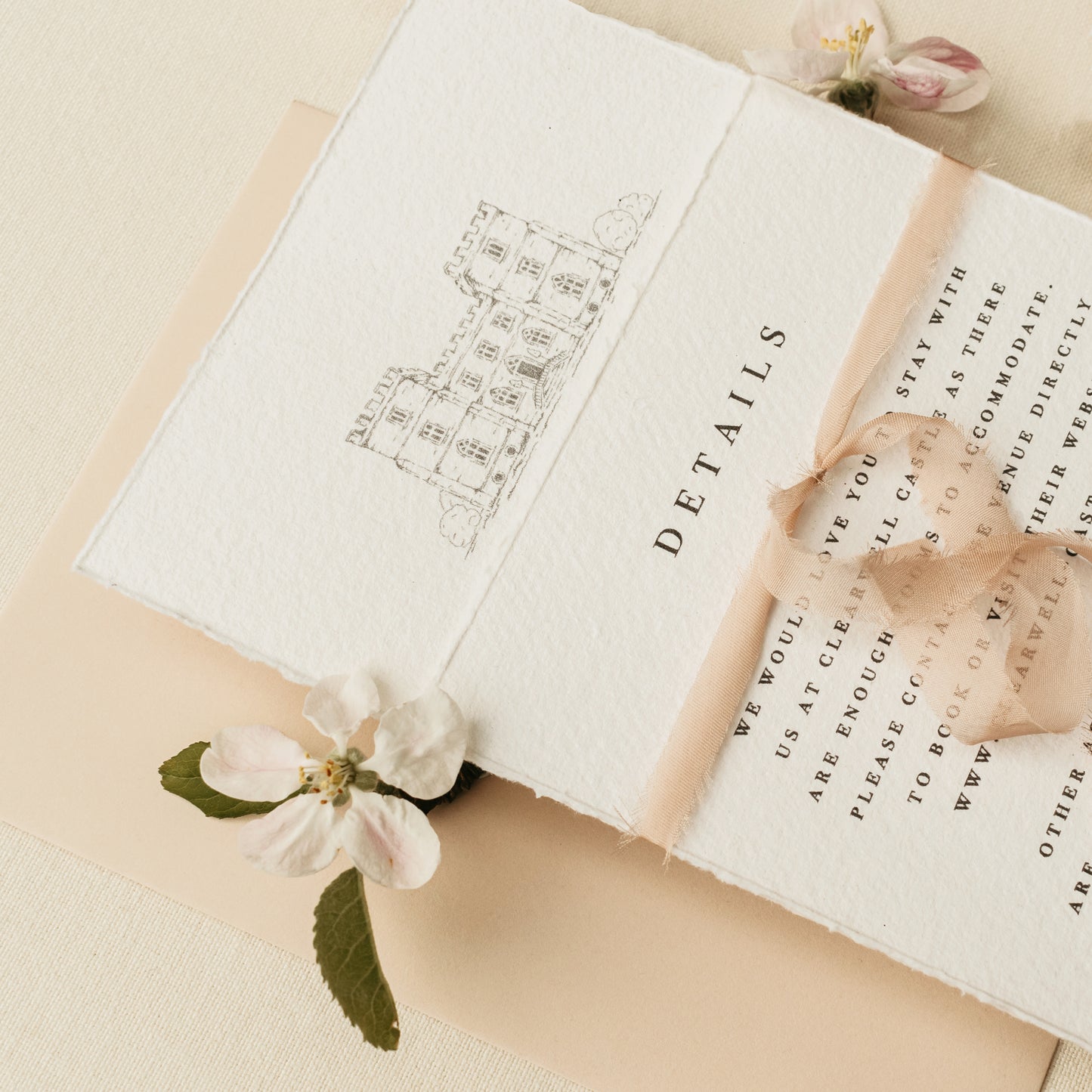 wedding venue invite
