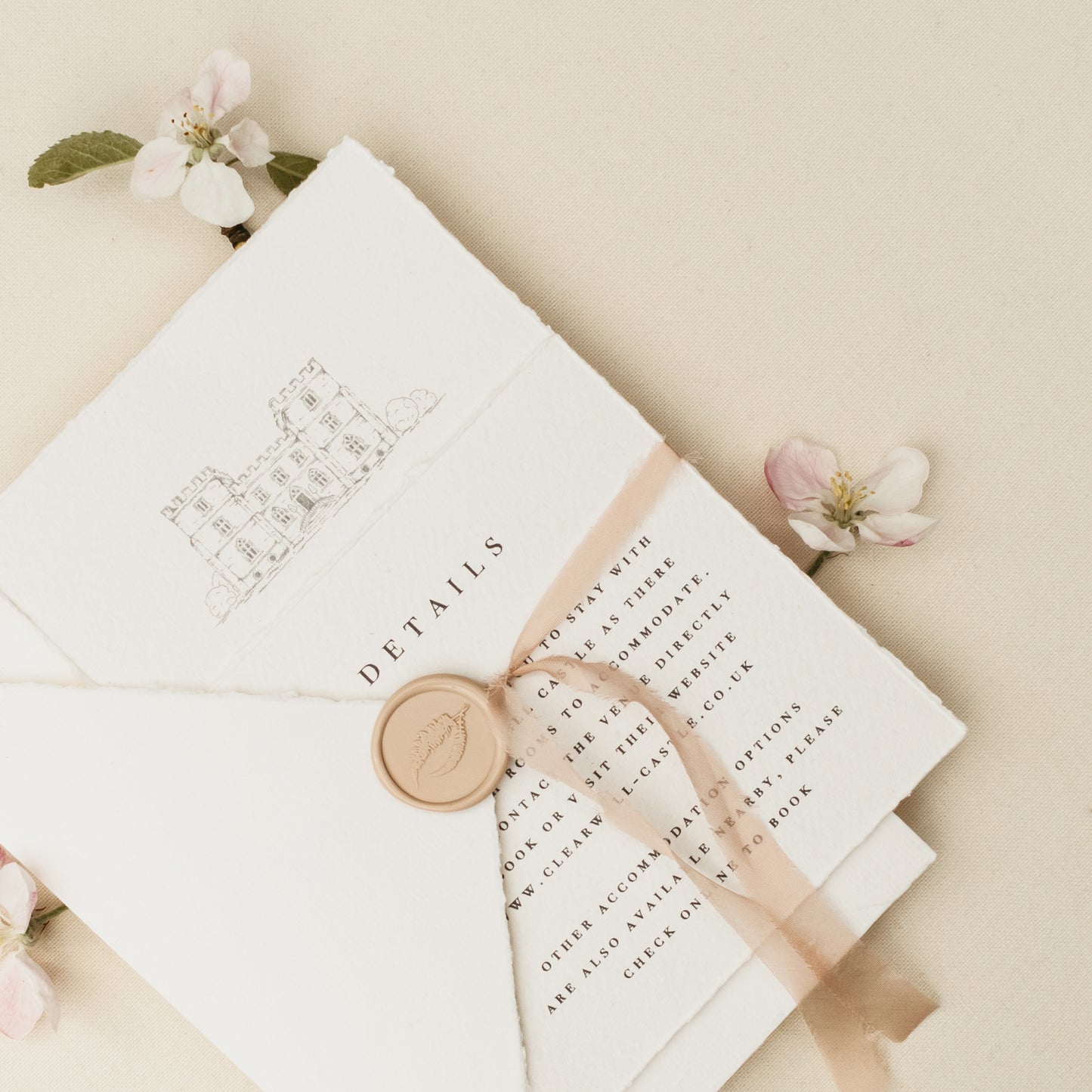 wedding venue invite