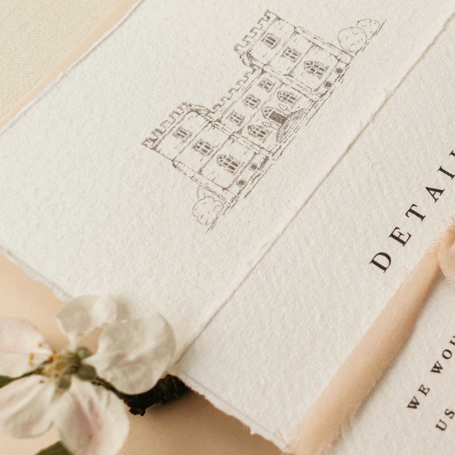 wedding venue invite