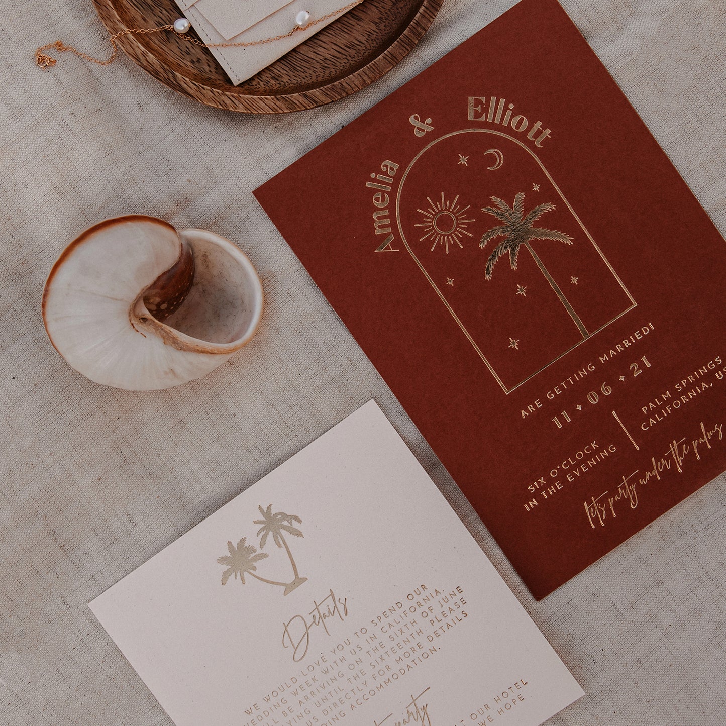 Arabian Nights Invitation