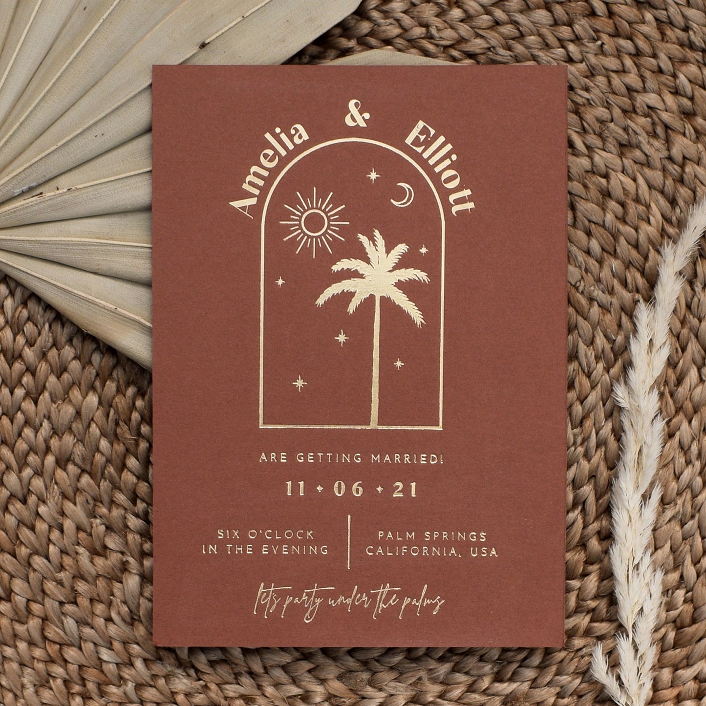 Arabian Nights Invitation