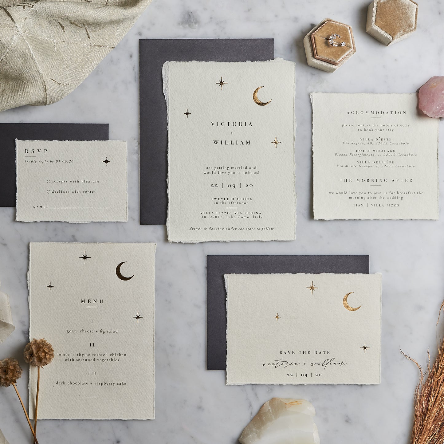 Moon & Stars Invitation
