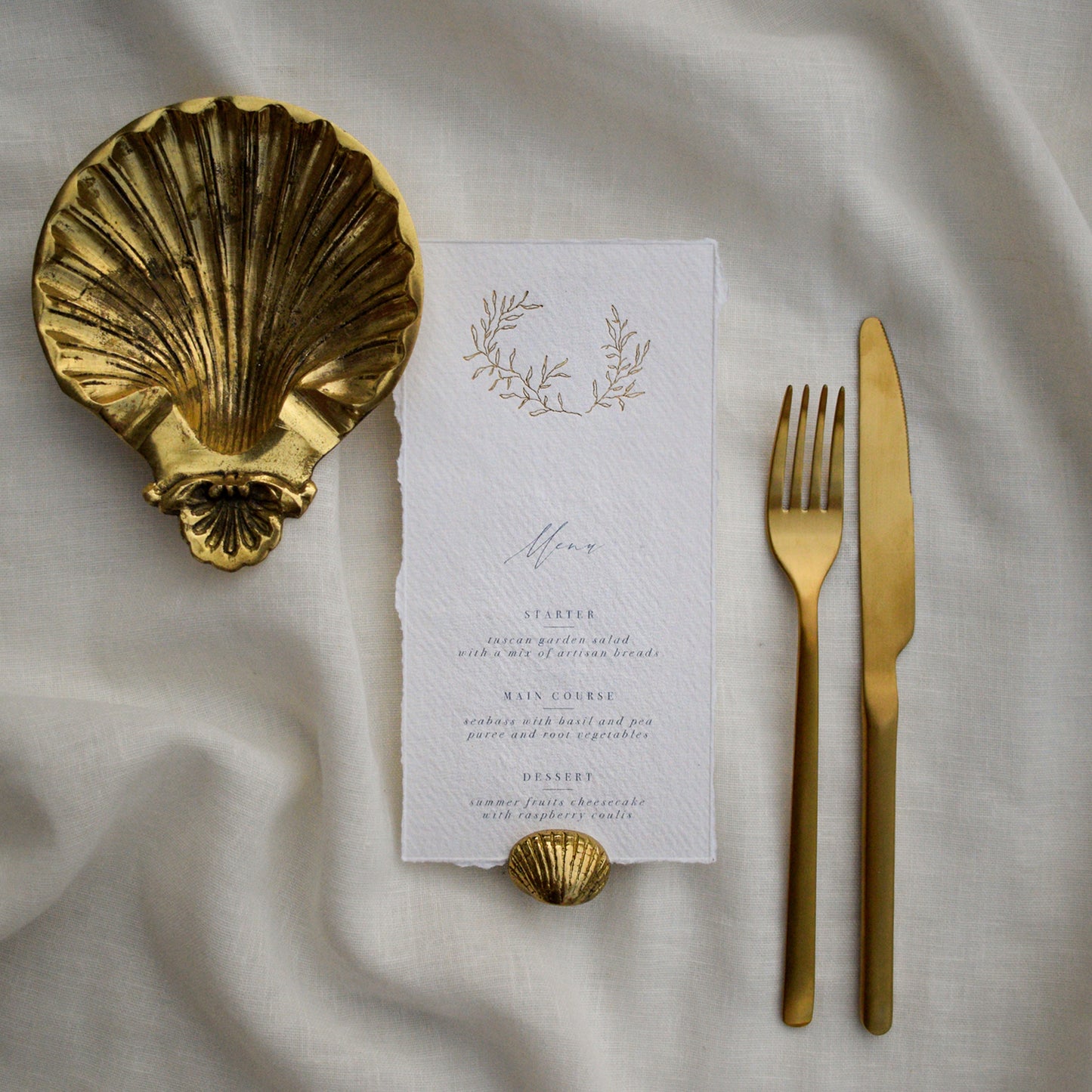 Santorini Menu