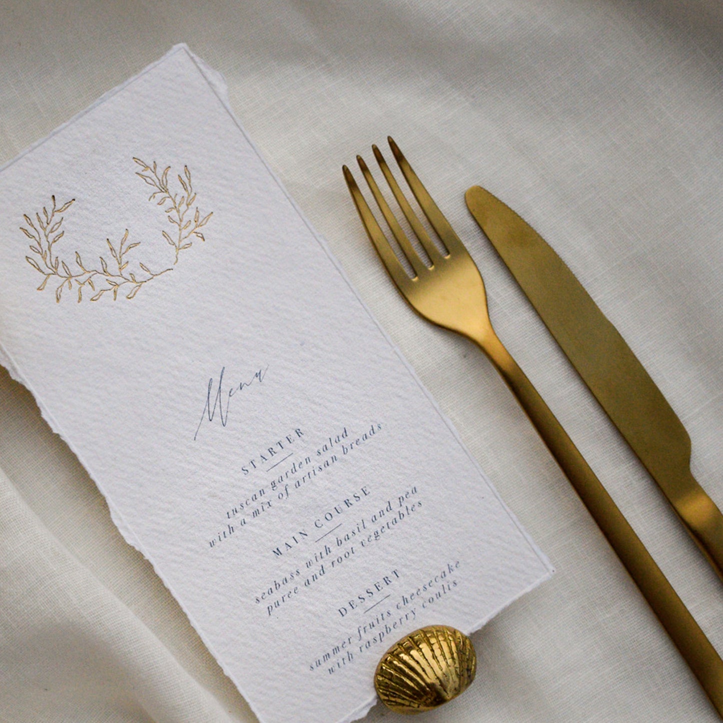 Santorini Menu