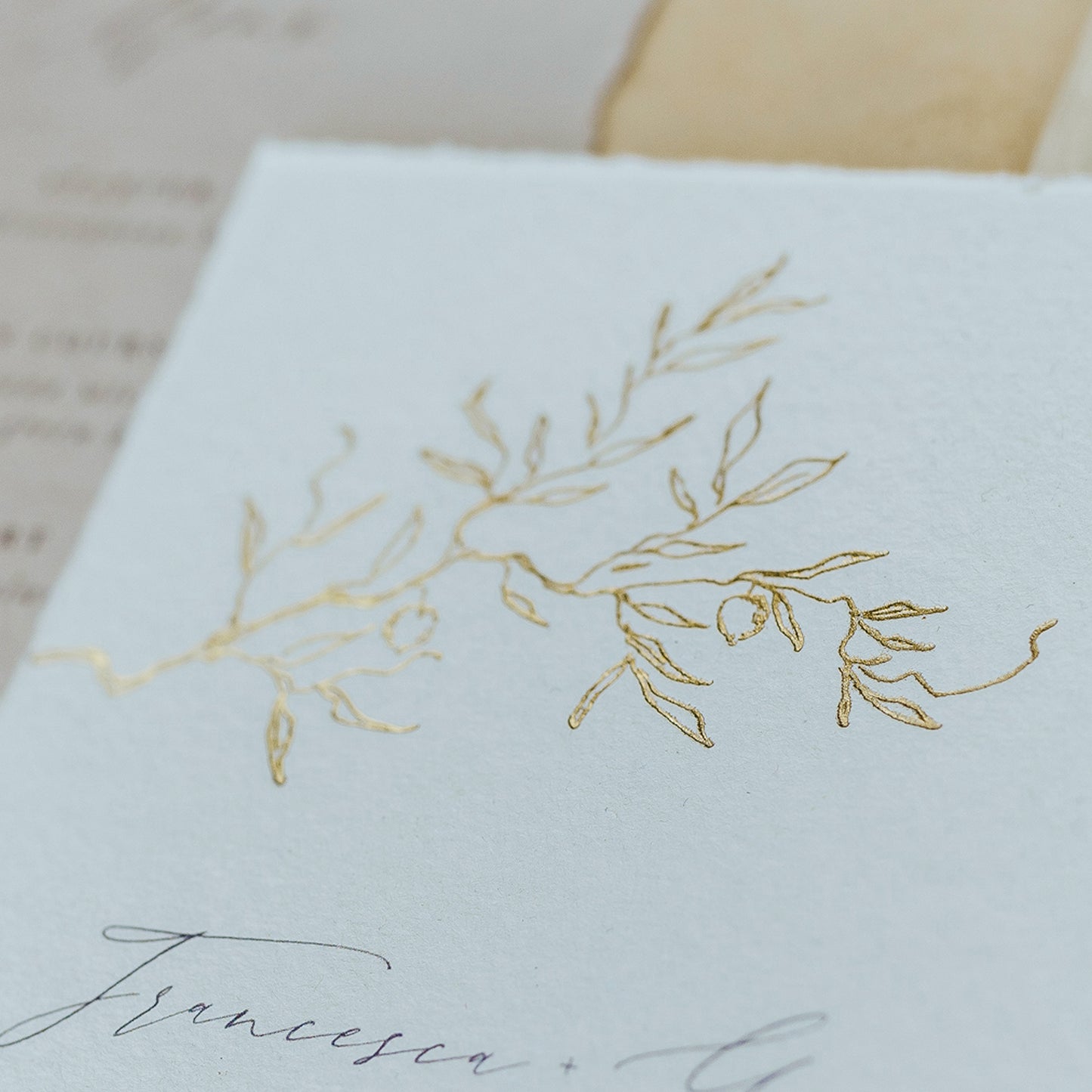 Oliviera Invitation