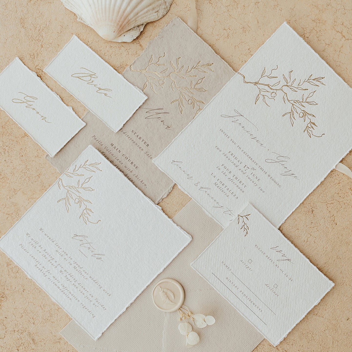 Oliviera Invitation