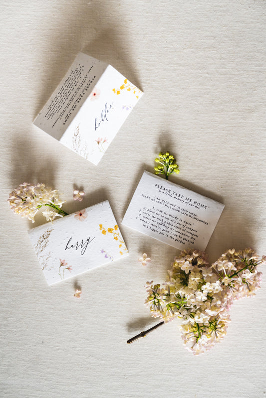 Eco Friendly Wedding Stationery