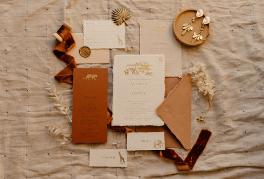 Safari Style Wedding