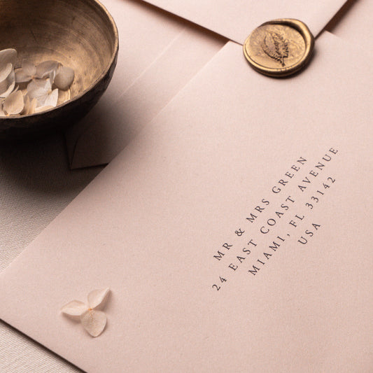 Address Printed Envelopes