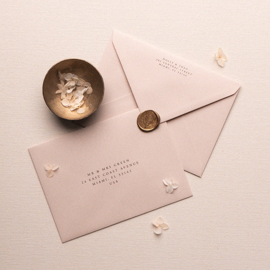 Address Printed Envelopes