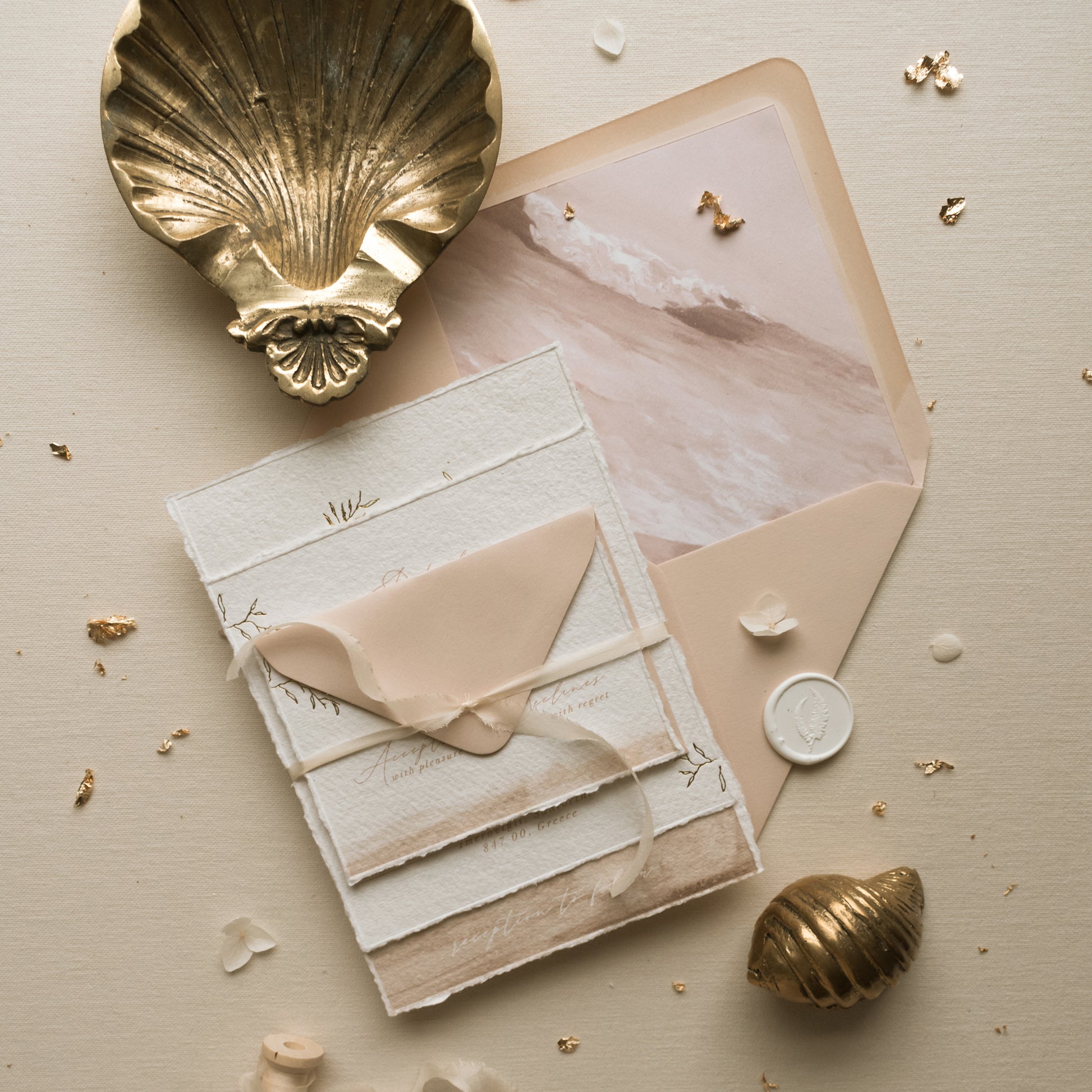 beach wedding invitations