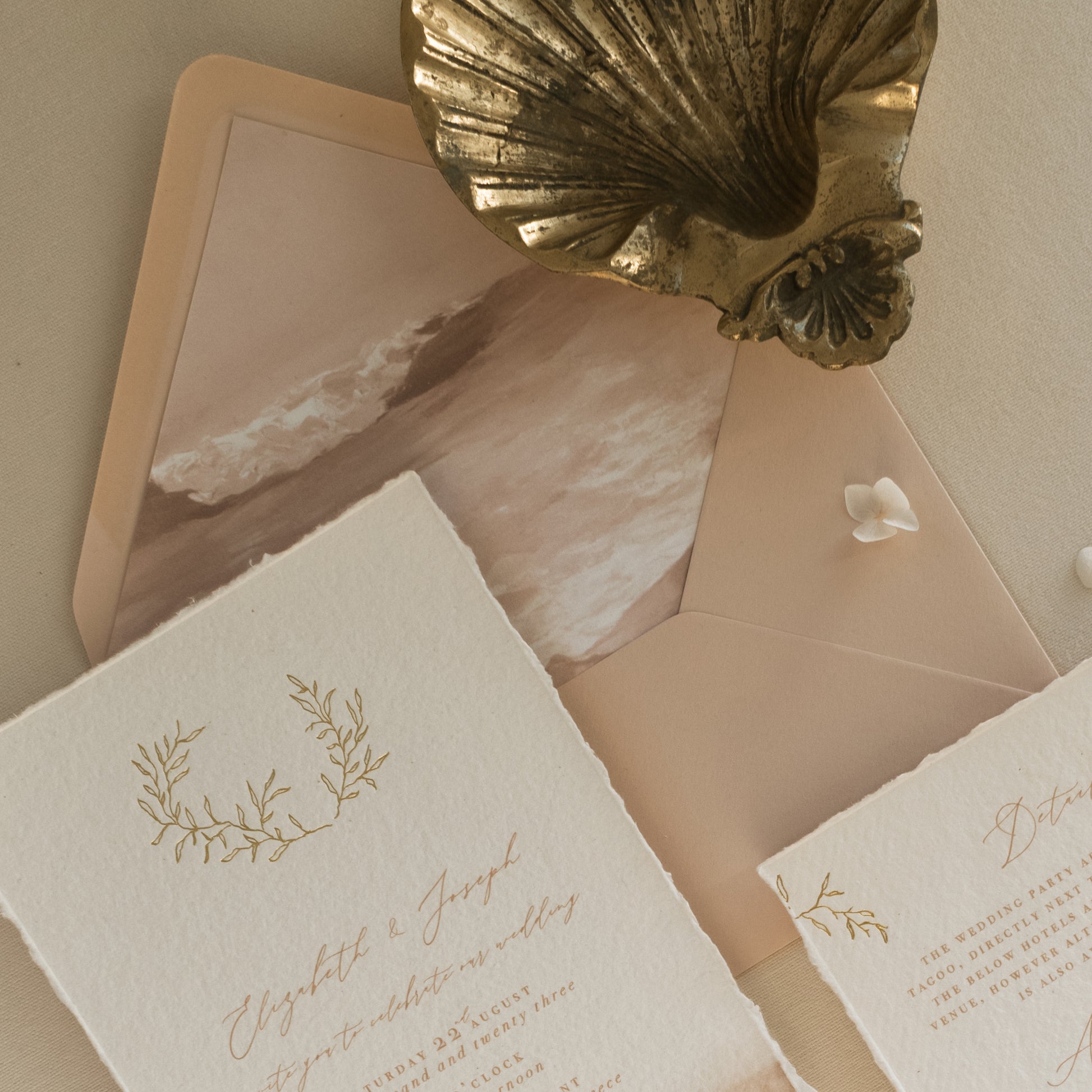 beach wedding invitations