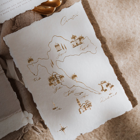 Destination Wedding Map