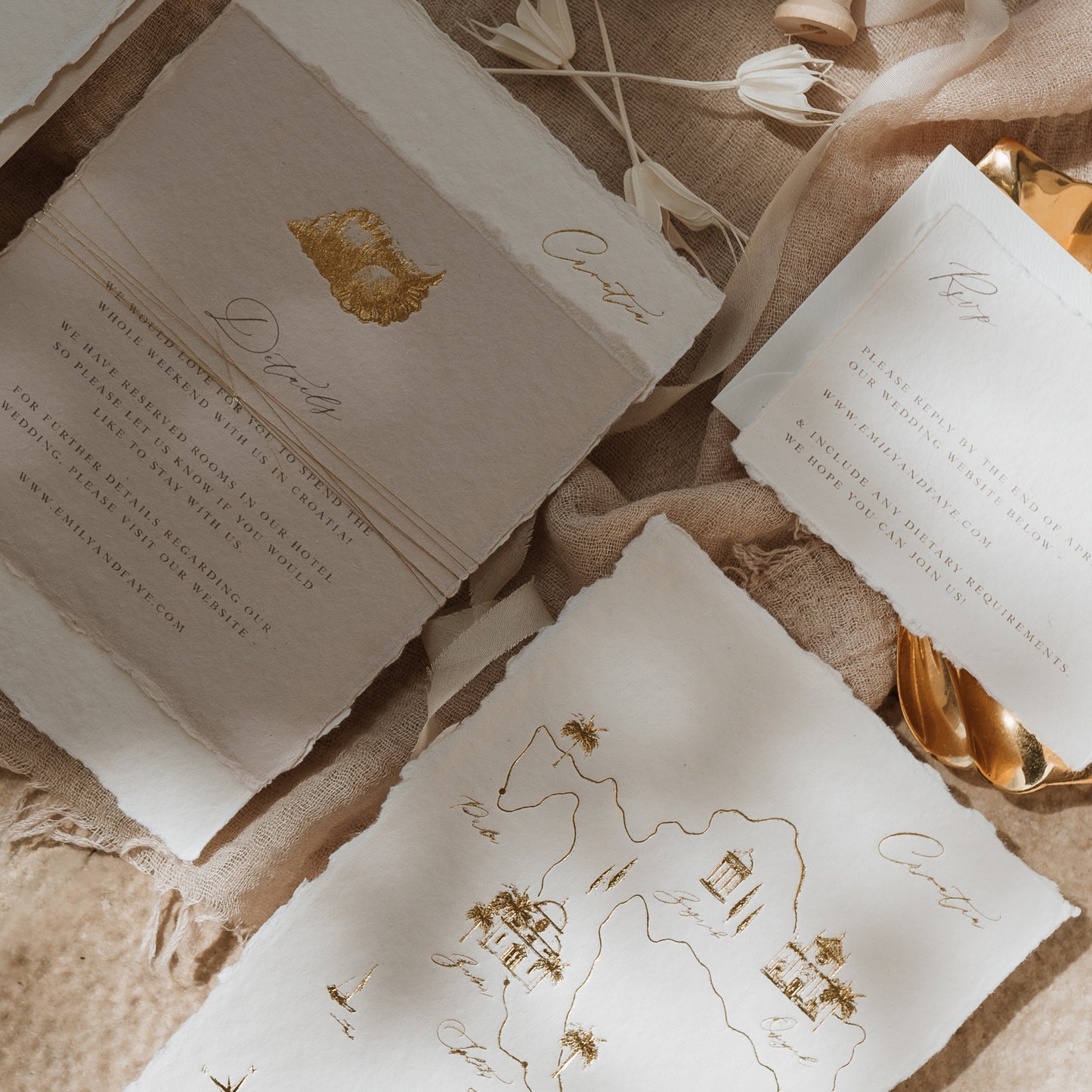 Destination Wedding Map