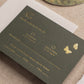 Evergreen RSVP Card with Return Envelope