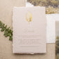 fine art wedding invitation