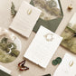 fine art wedding invitation