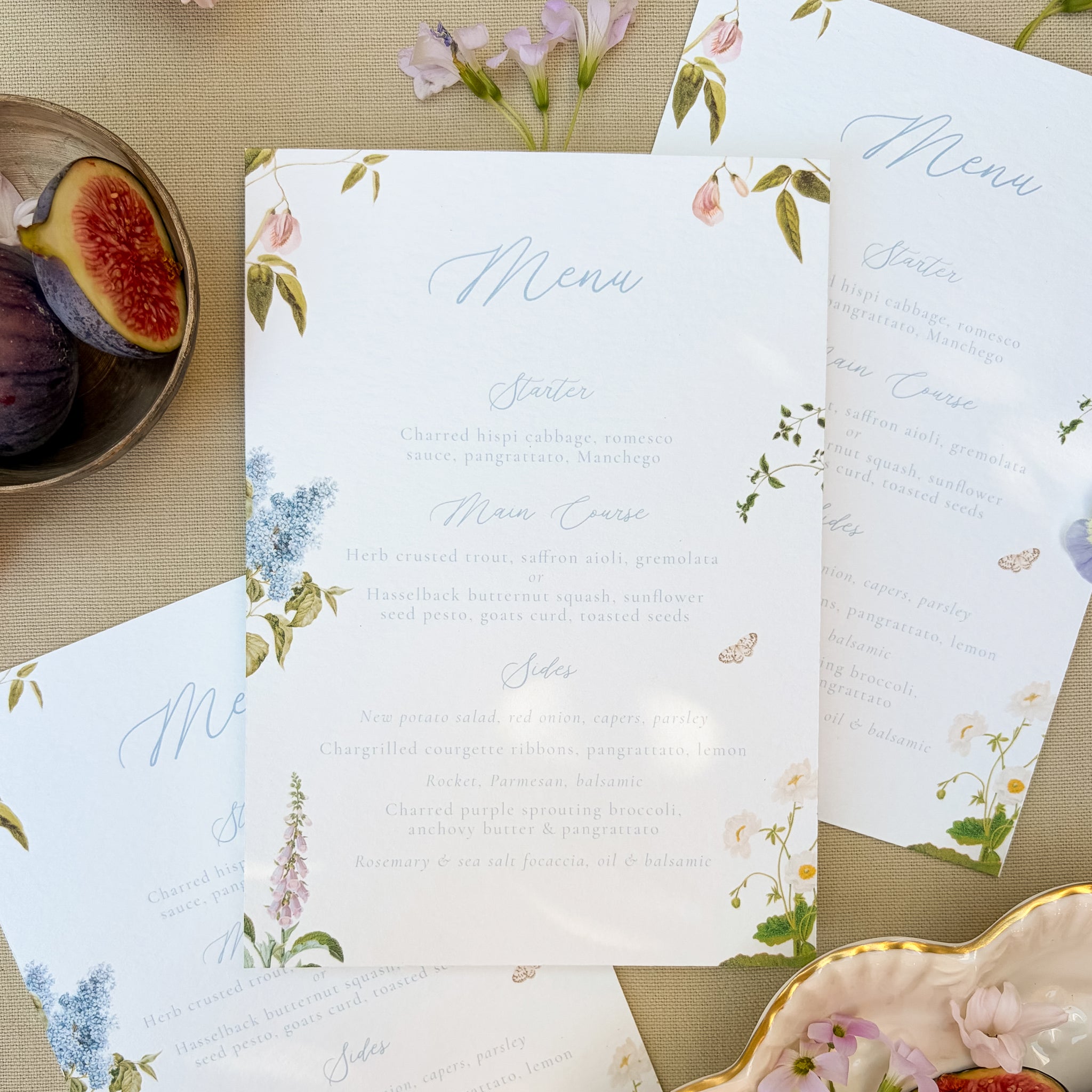 Florence Floral Menus – Paige & Co