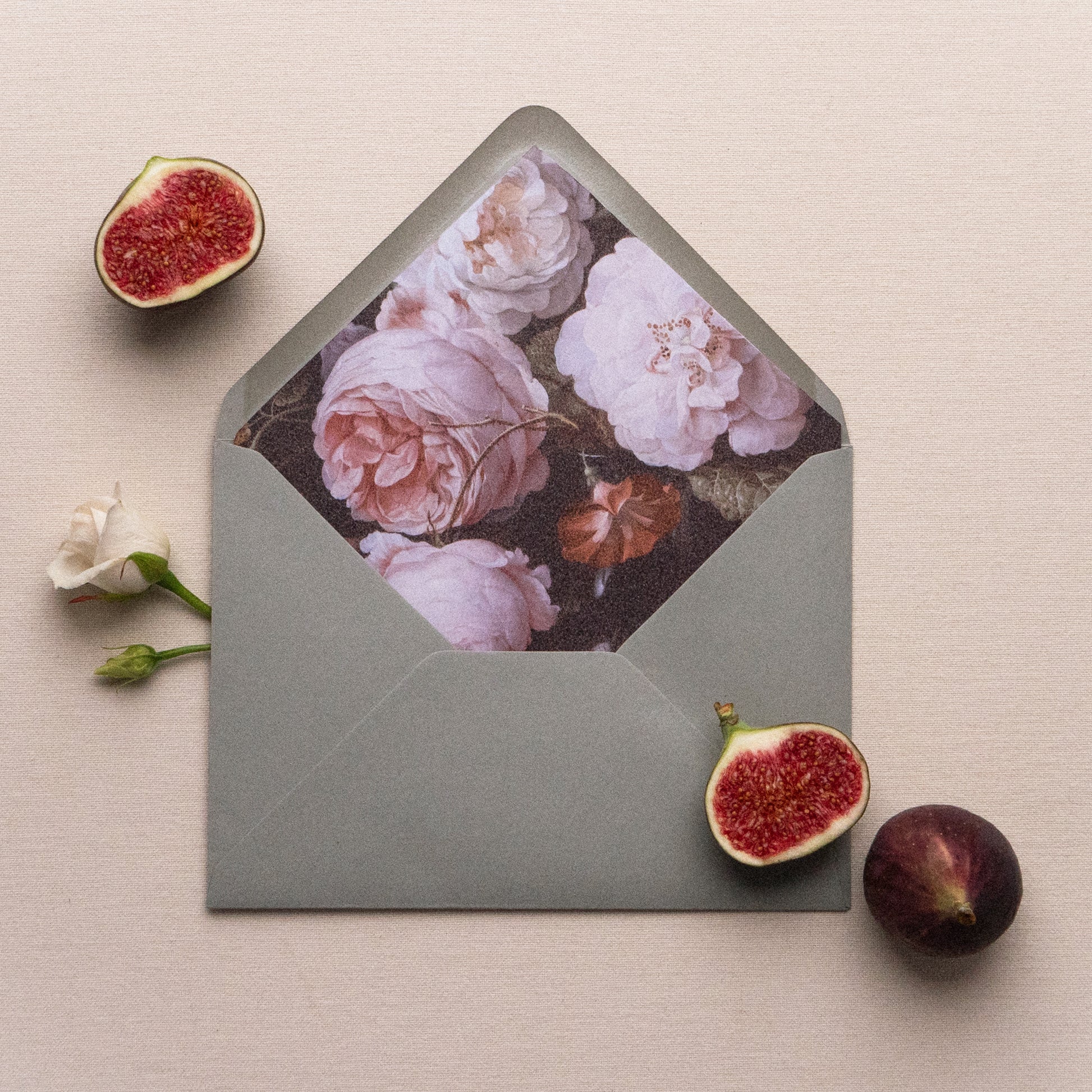 floral wedding invite