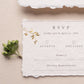 Botanica RSVP Card with Return Envelope