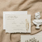 Athens RSVP Card with Return Envelope