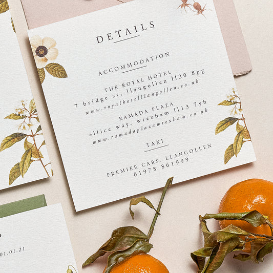 Le Jardin Details Card