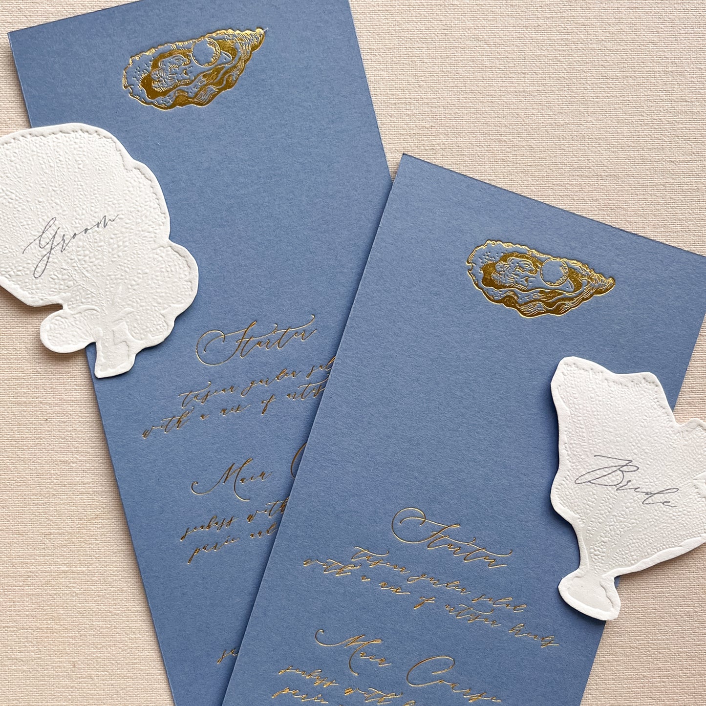 Coral Placecards
