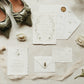 Petit Pois Invitation with Patterned Envelope