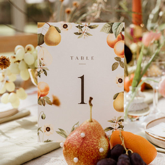 table number