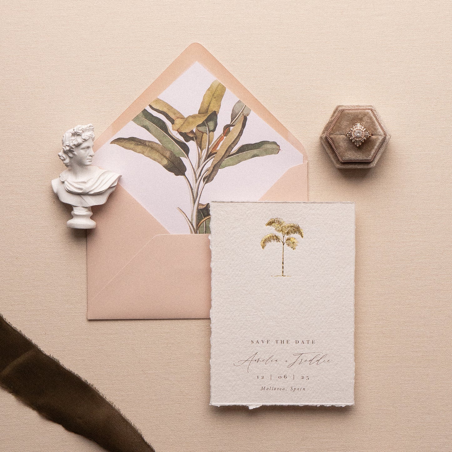 tropical save the dates