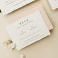 Wedding Venue RSVP Card with Return Envelope