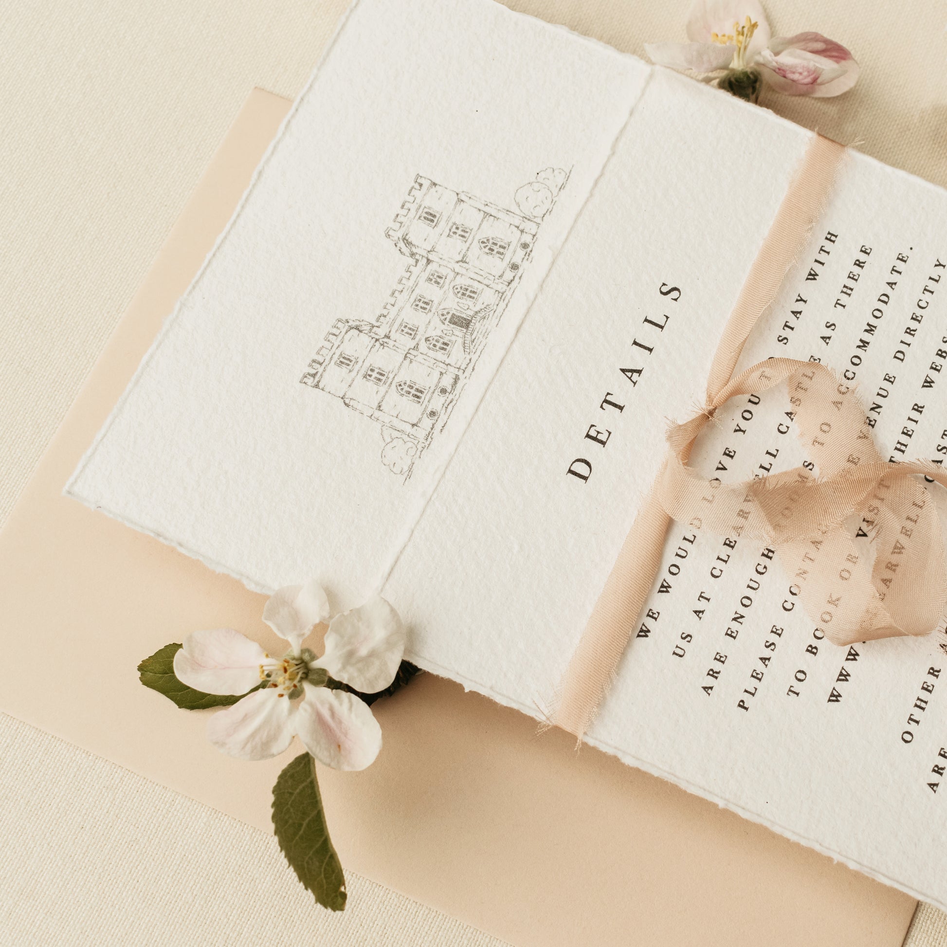 wedding venue invite