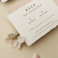 Wedding Venue RSVP Card with Return Envelope