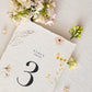 Boho Garden Table Number