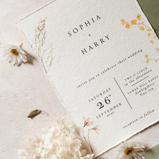Boho Garden Invitation