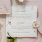 Flora Blush/Ivory Details Card