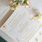 Boho Garden Gold Details Card