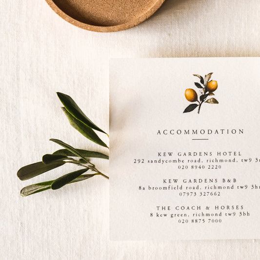 Lemon Details Card