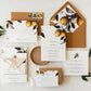 Lemon RSVP Card with Return Envelope