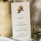 Lemon Menu