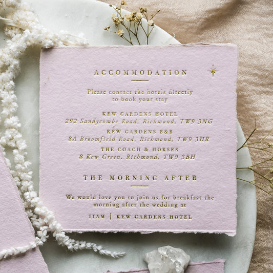 Moon & Stars Blush Details Card