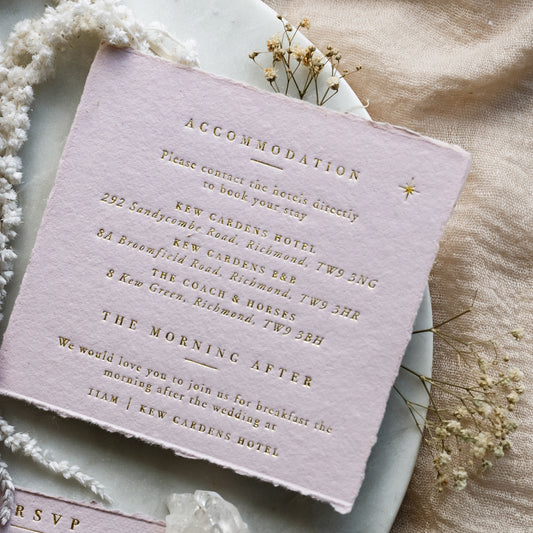 Moon & Stars Blush Details Card