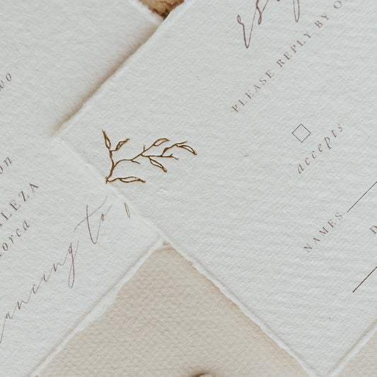 Oliviera RSVP Card with Return Envelope