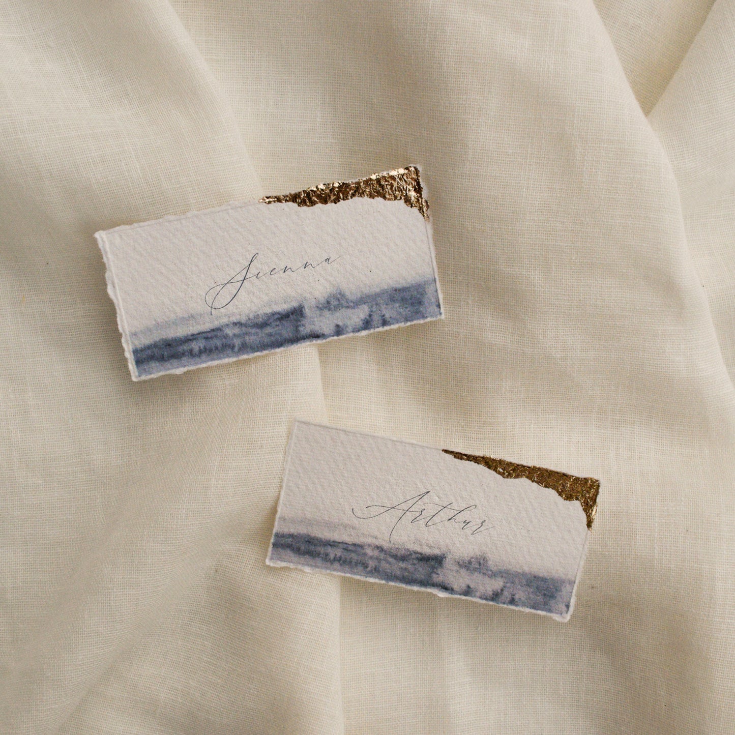 Santorini Place Cards