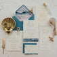 Santorini RSVP Card with Return Envelope